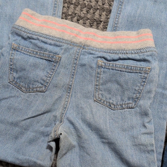 Carter's/Place - Light Blue and Dark Blue Jeggings - Picture 7 of 8